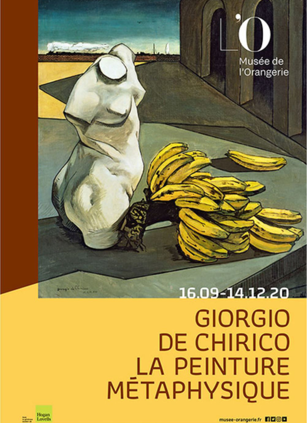 Exhibition poster - Giorgio de Chirico
