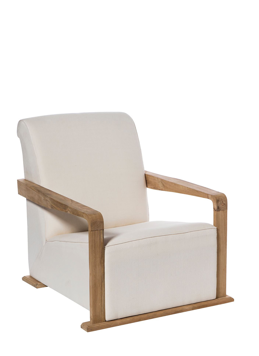 LAFAYETTE ARMCHAIR WITH WHITE UPHOLSTERY 가격문의