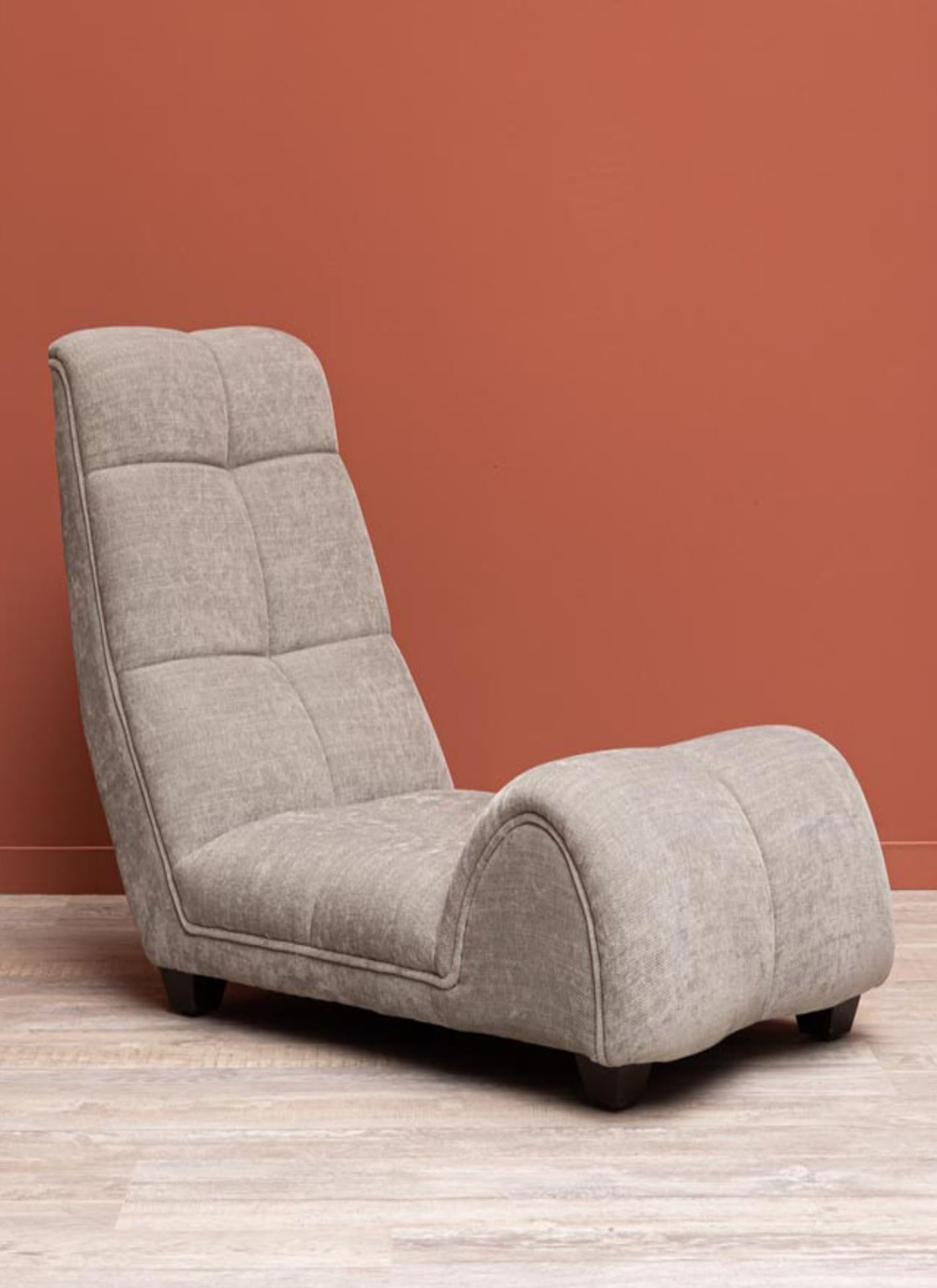 Long armchair taupe grey  가격문의