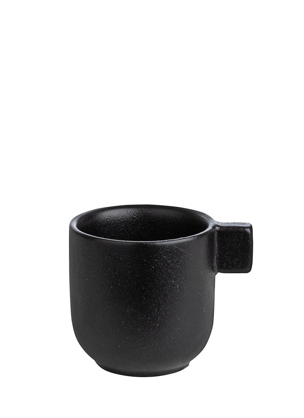 Small cup with ear black