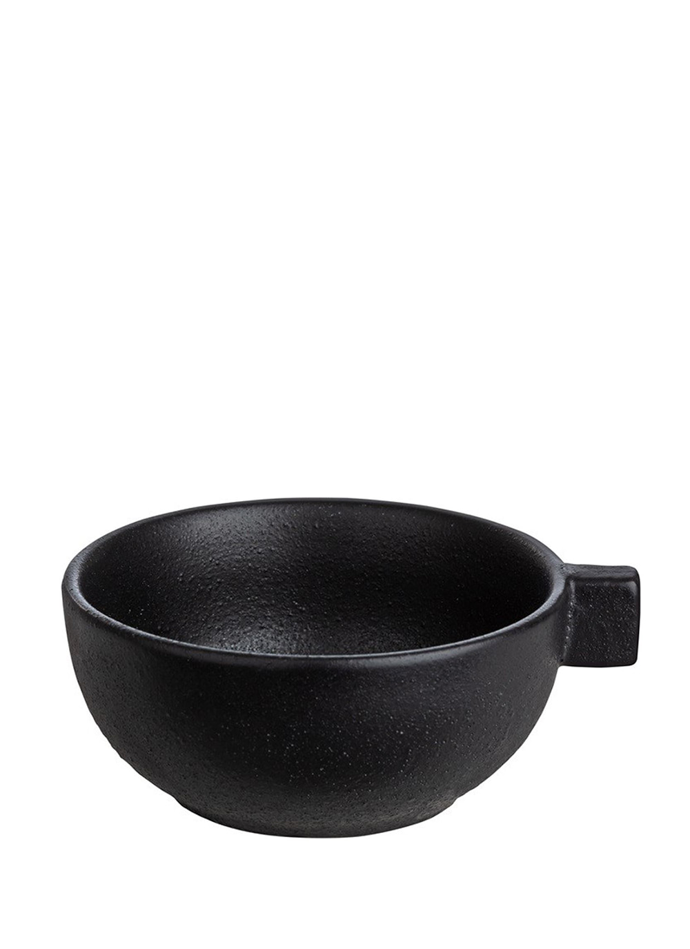 Bowl with ear black